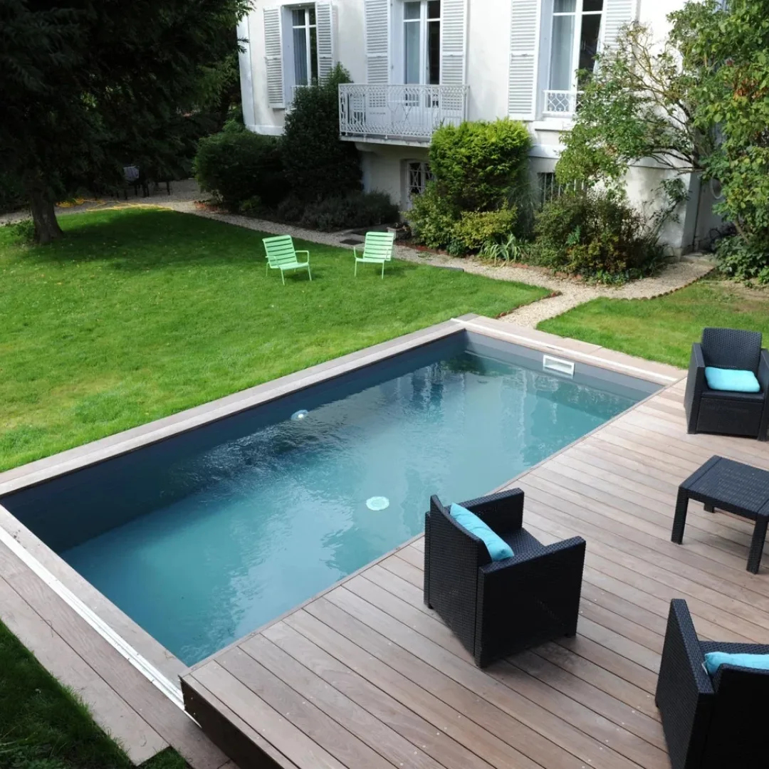 Раздвижная терраса для бассейна в Ульяновске