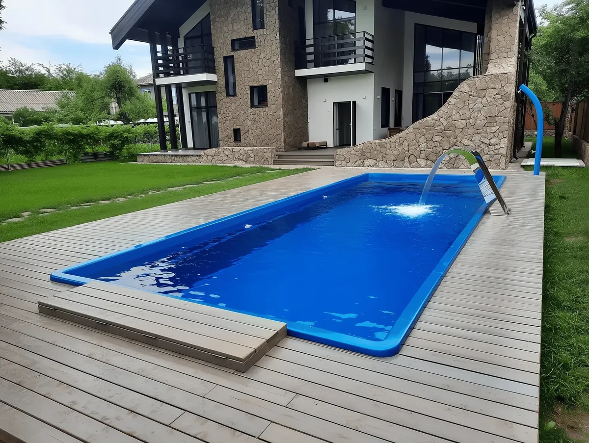 Композитный бассейн Laguna 9 — вид сверху в Ульяновске