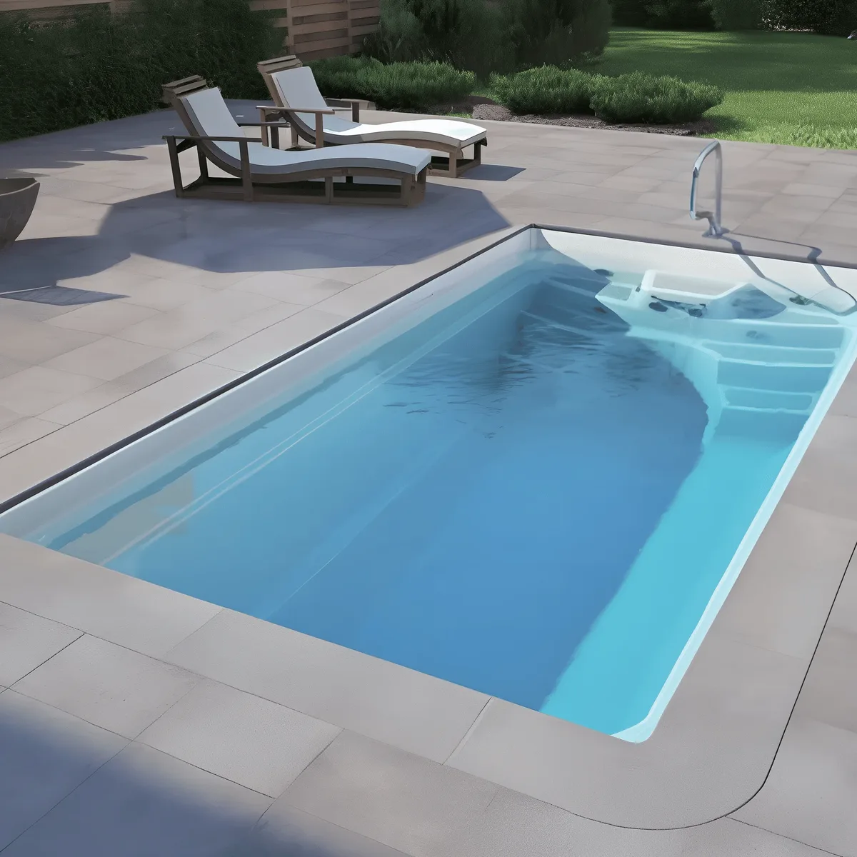 Композитный бассейн Laguna 5 — вид сверху в Ульяновске