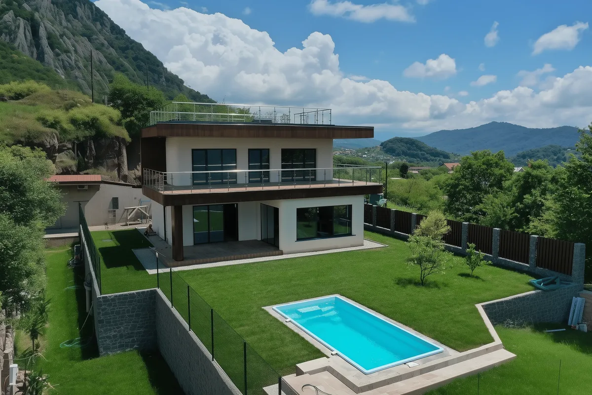 Композитный бассейн Laguna 6 — визуализация в Ульяновске