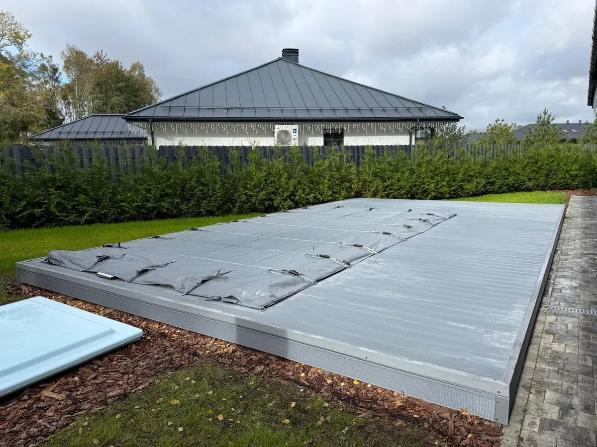 Покрывало Laguna Cover Mesh — установка в Ульяновске