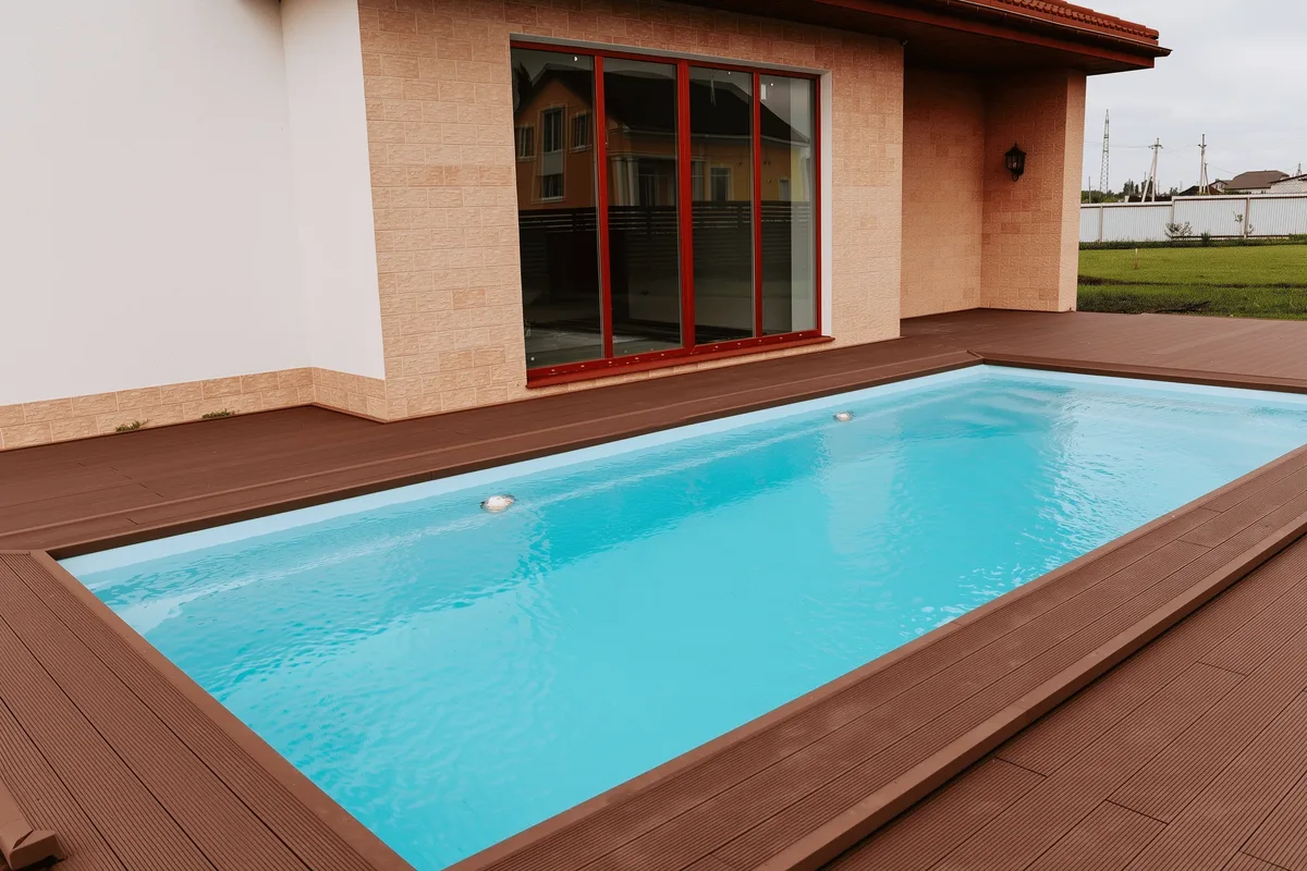 Композитный бассейн Laguna 8 — вид сверху в Ульяновске