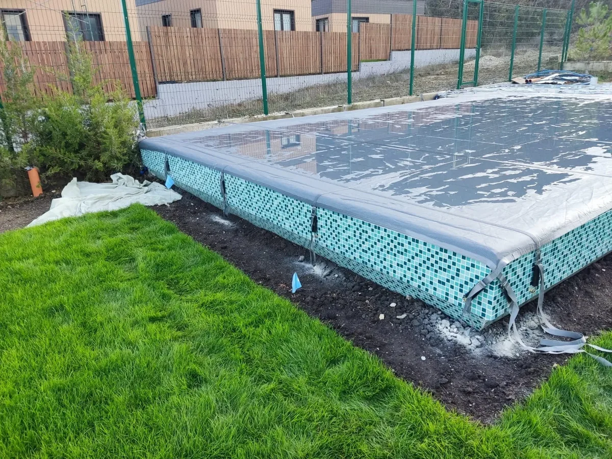 Батутное покрывало на бассейне в Ульяновске