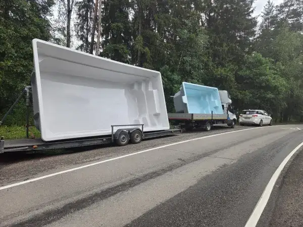 Доставка бассейна в Ульяновске